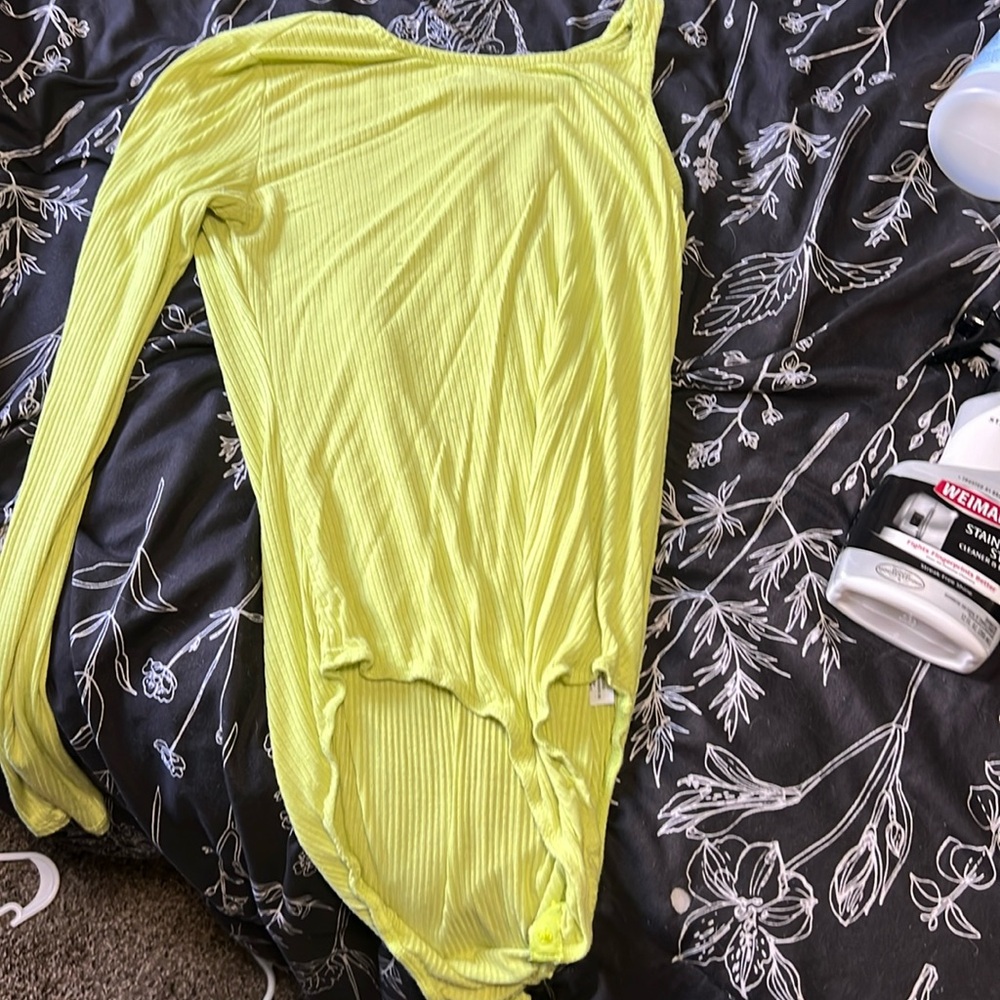 Neon wild fable bodysuit half off